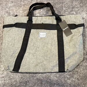 Journeyman Gray and Black Duffel Bag